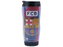 FCB Soccer Team Patterned Plastic Travel Water Bottle 500ml